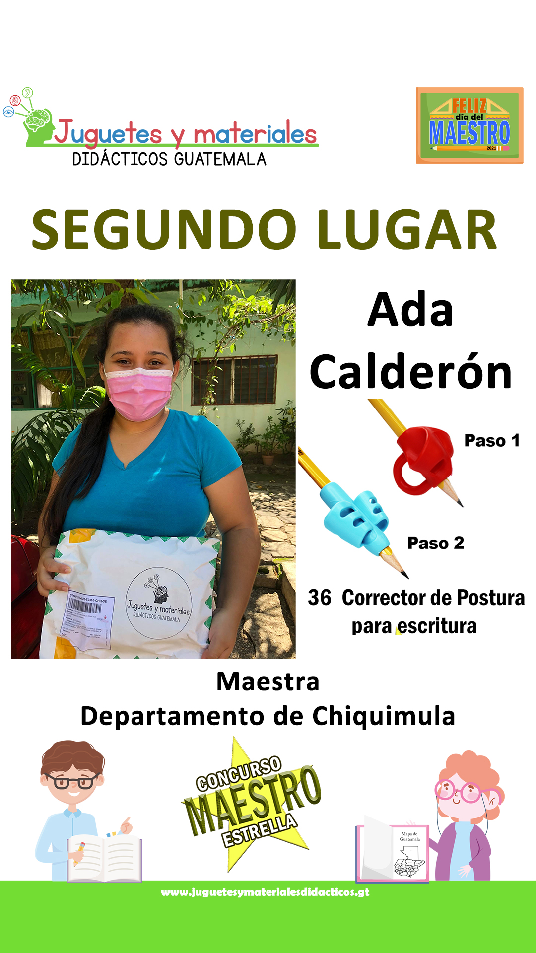 concurso maestro estrella segundo lugar