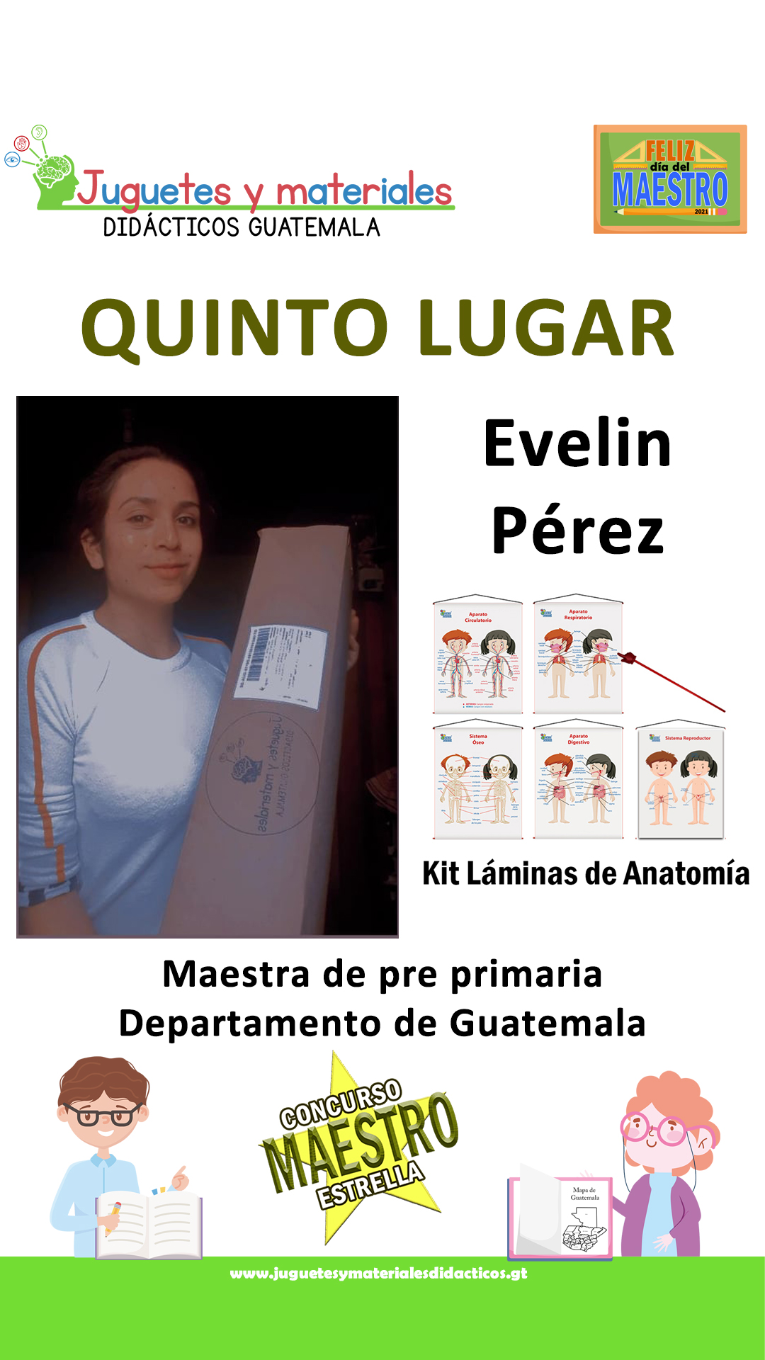 concurso maestro estrella quinto lugar