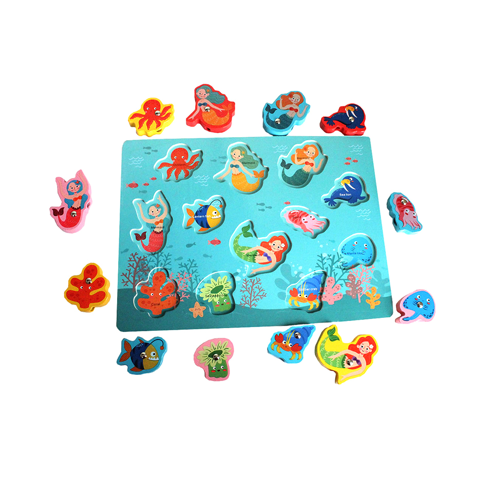 juego de pesca sirenas