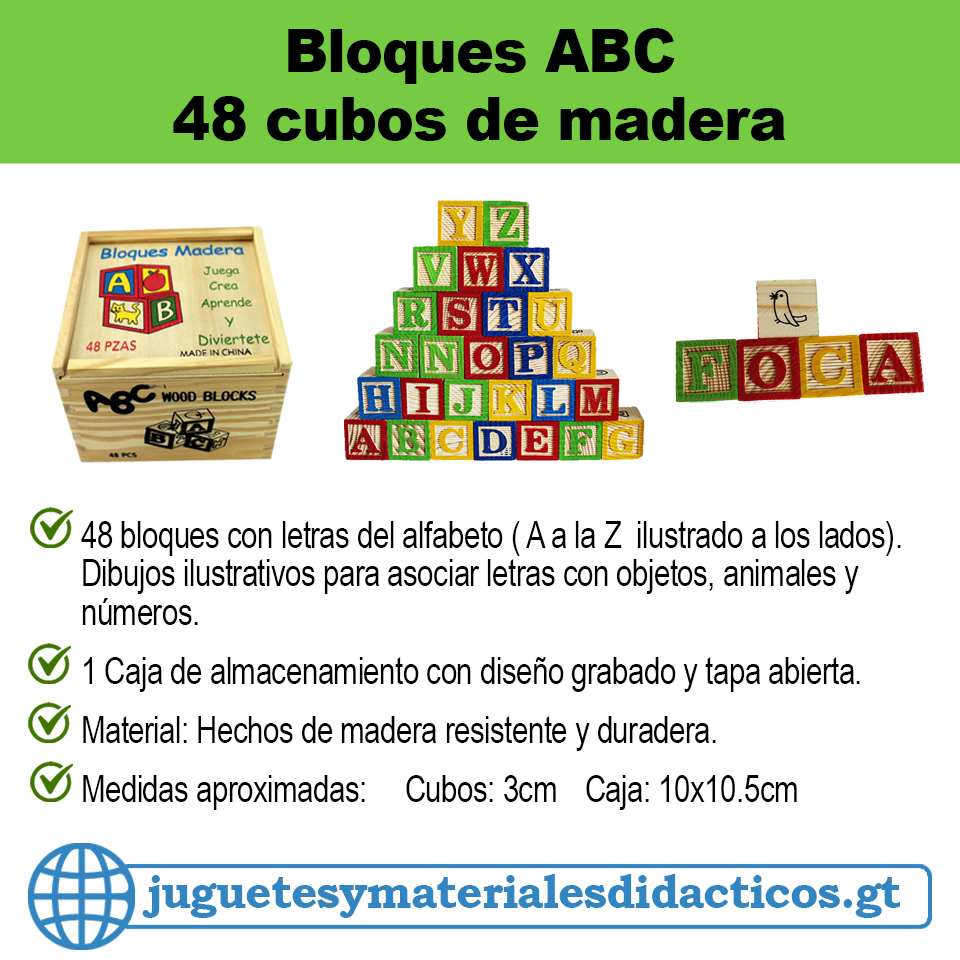bloques de madera