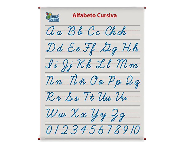 alfabeto cursiva