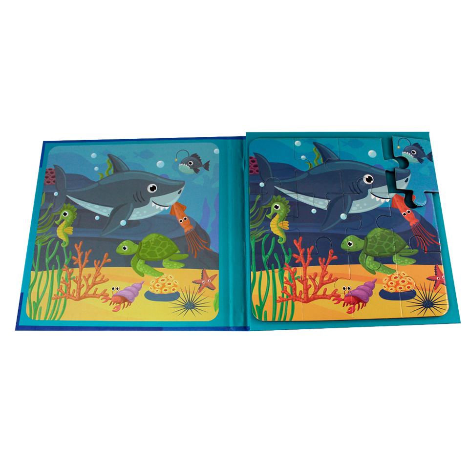 libro rompecabezas magnetico