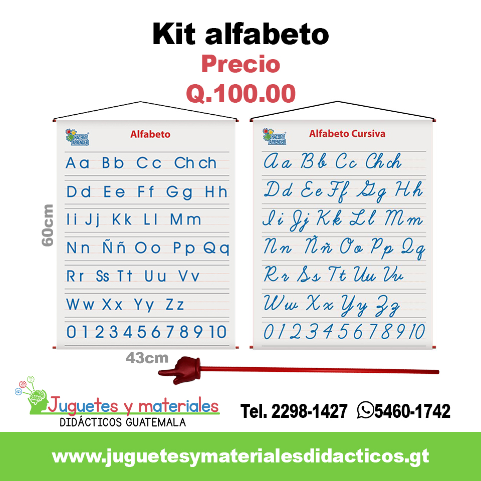 kit alfabeto