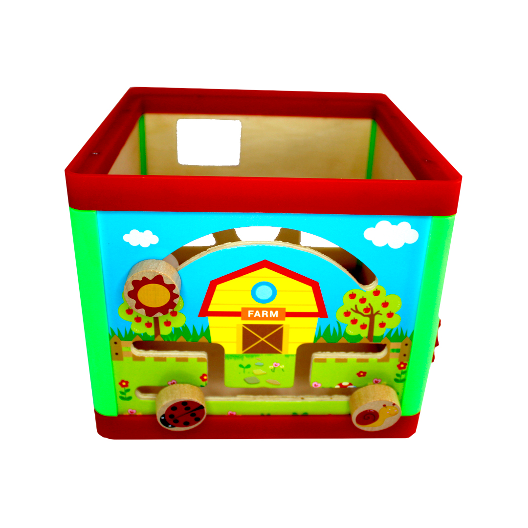 cubo multiactividades para bebes