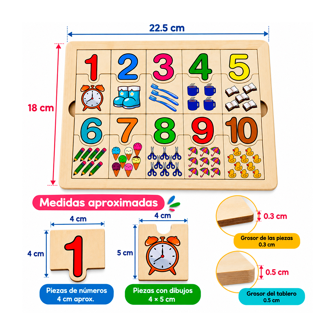 rompecabezas de numeros