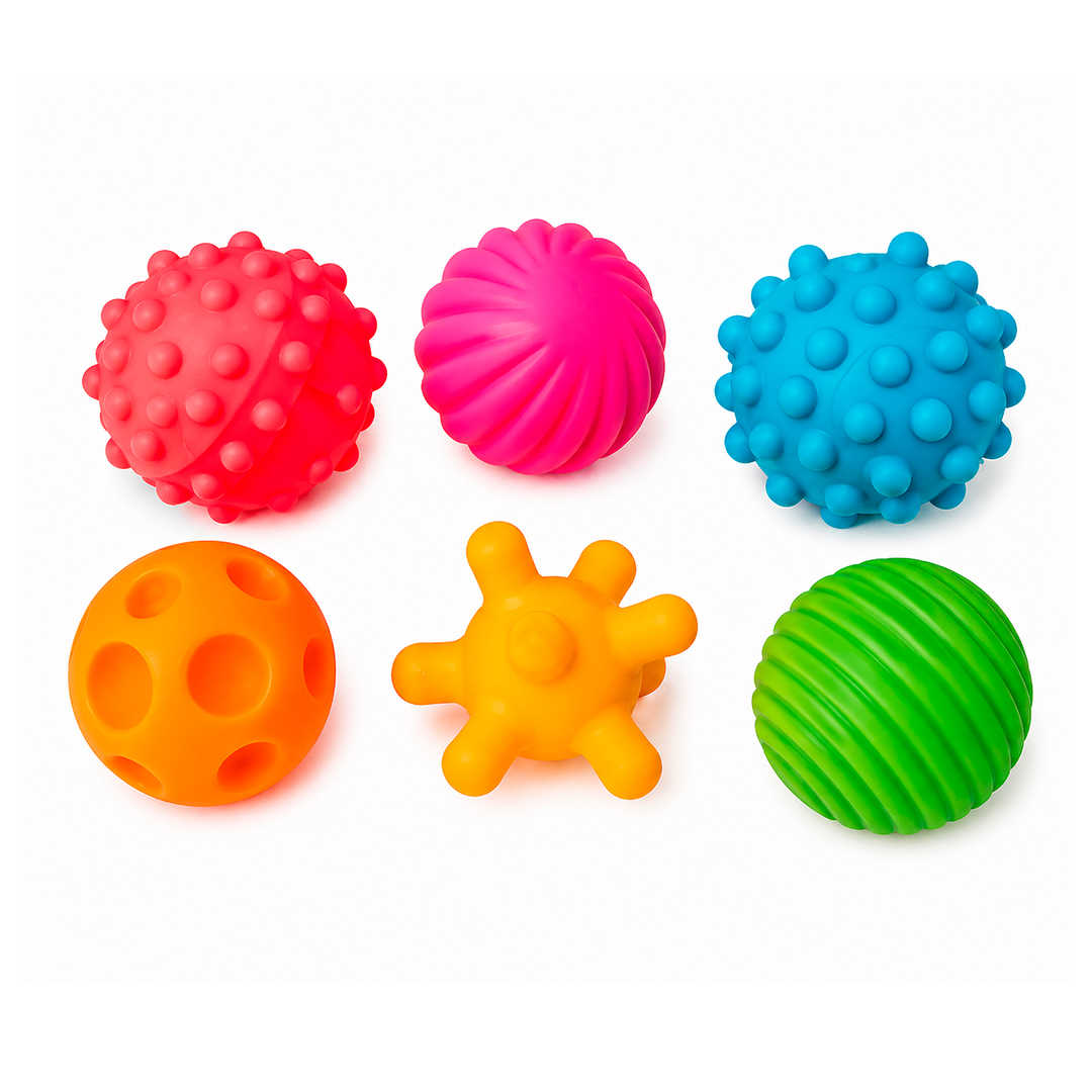 pelotas sensorial multitextura para bebe